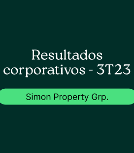 Simon Property Group (SPG): Resultado Corporativo- 3T23