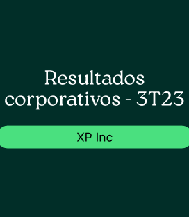 XP Inc (XP): Resultado Corporativo- 3T23