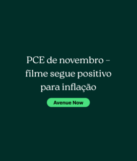 PCE de novembro – filme segue positivo para inflação