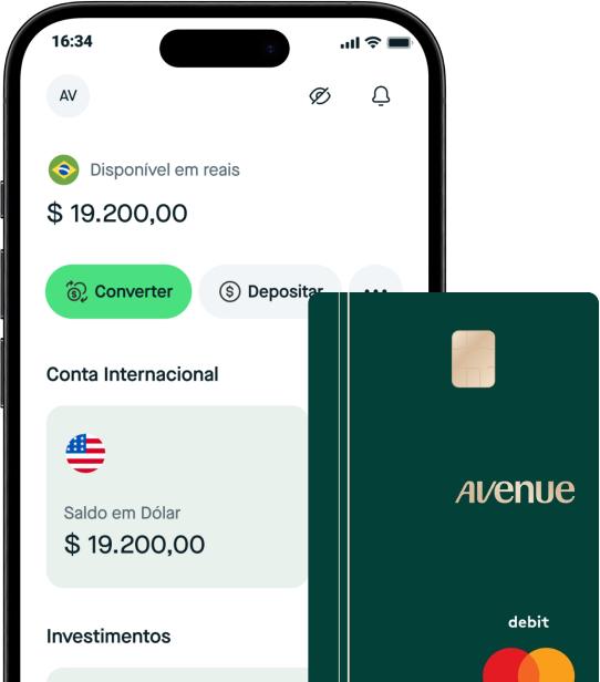 Veja o passo a passo e saiba como começar a investir em dólar na Avenue.