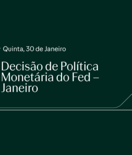 Decisão de Política Monetária do Fed – Janeiro